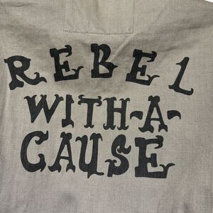 hellz bellz rebel with a cause military anorak utility jacket Size M